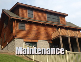  Montezuma, North Carolina Log Home Maintenance